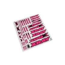 Xray sticker for body neon red X397314