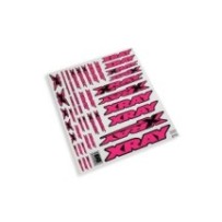 Xray sticker for body neon red X397314
