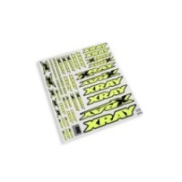 Xray sticker for body neon yellow X397315