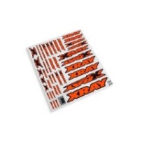 Xray sticker for body neon orange X397316