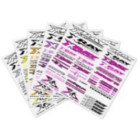 Xray stickers for body 5 different colors X397320