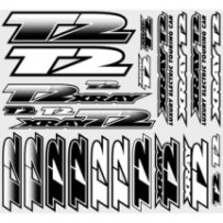 Xray t2 sticker for body white die-cut X397321
