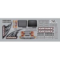 Xray nt18t sticker for body white X397344