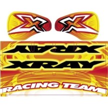 Xray wing sticker die-cut orange X397347
