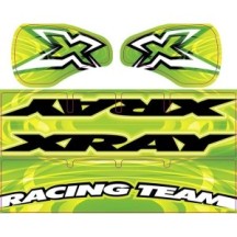 Xray wing sticker die-cut green X397349