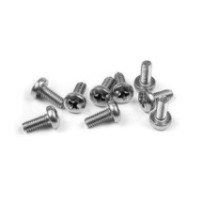 Xray screw phillips m2.5x6 stainless (10) X907257