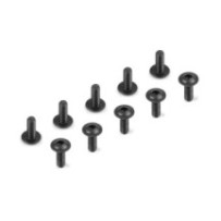 Xray hex screw flanged sh m3x8 (10) X911308