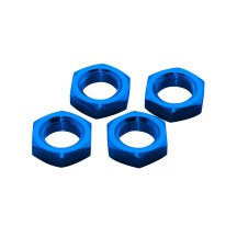 Tuercas de rueda azules 1/8 Hobao H84022H-BU