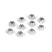 Xray alu nut m3 (10) X960031