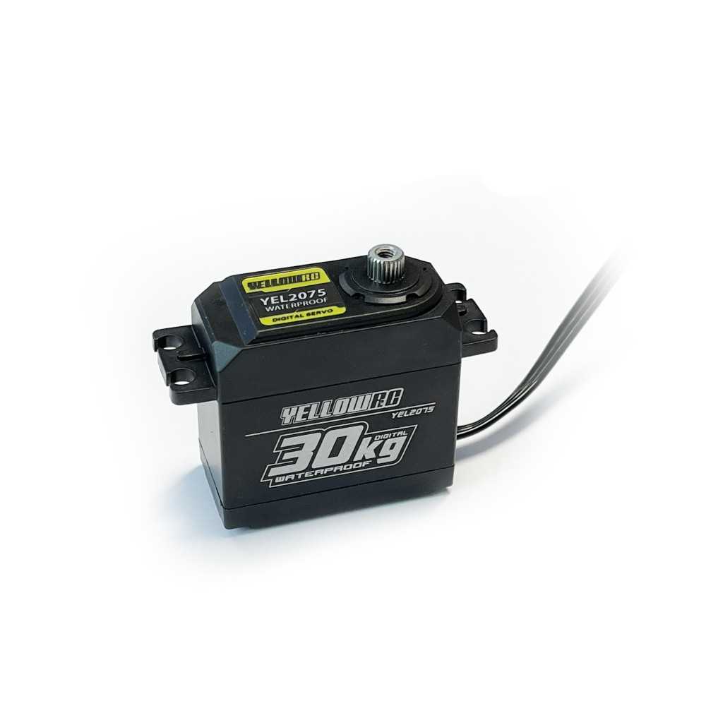 YellowRC 30KG Digital Waterproof Servo TRX2075 replacement + free extension wire YEL2075 YellowRC 30KG Digital Waterproof Servo TRX2075 replacement + free extension wire YEL2075