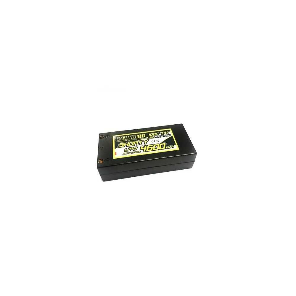 YellowRC Yellow RC LiPo 4600mAh 7,4V 2S 100C Shorty Hardcase YEL2646