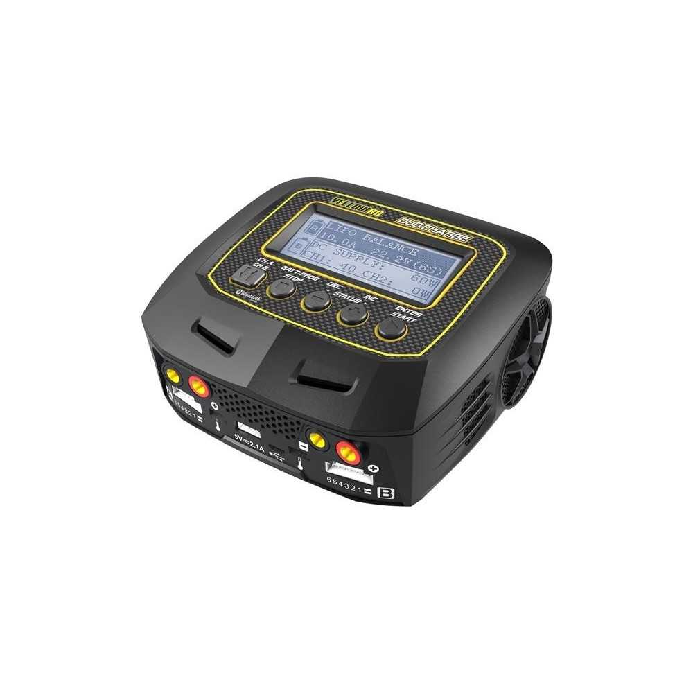 YellowRC SkyRC SK-100131-02 AC/DC DUO CHARGER 10A/100W D100 V2 YEL4106 YellowRC SkyRC SK-100131-02 AC/DC DUO CHARGER 10A/100W D100 V2 YEL4106