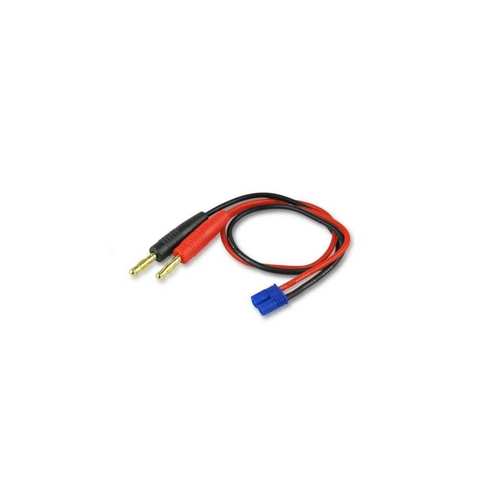 YellowRC Yellow RC Charger Cable 4mm Banana Plug To EC2 (Male) YEL6012 YellowRC Yellow RC Charger Cable 4mm Banana Plug To EC2 (Male) YEL6012