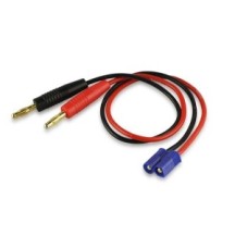 YellowRC Yellow RC Charger Cable 4mm Banana Plug To EC3 (Male) YEL6013