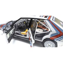 Kyosho 1:18 Lancia Delta HF 4WD Olympus Rally 1987 Martini Rossi Nr.3 KS08960E