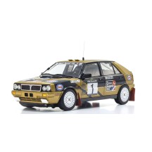 Kyosho 1:18 Lancia Delta HF 4WD Rally Piancavallo 1987 Esso Nr.1 KS08960D