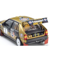 Kyosho 1:18 Lancia Delta HF 4WD Rally Piancavallo 1987 Esso Nr.1 KS08960D