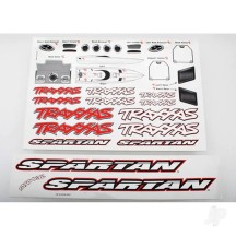 Traxxas Decal sheet spartan TRX5713
