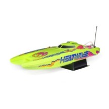 Pro Boat Blackjack 24" V2 Catamaran Brushless: RTR Heat Wave Visual PRB08049T1
