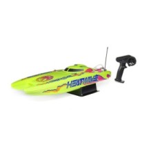 Pro Boat Blackjack 24" V2 Catamaran Brushless: RTR Heat Wave Visual PRB08049T1