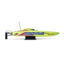 Pro Boat Blackjack 24" V2 Catamaran Brushless: RTR Heat Wave Visual PRB08049T1