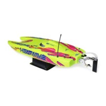 Pro Boat Blackjack 24" V2 Catamaran Brushless: RTR Heat Wave Visual PRB08049T1