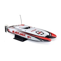 Pro Boat Blackjack 24" V2 Catamaran Brushless: RTR Vegas Offshore PRB08049T2