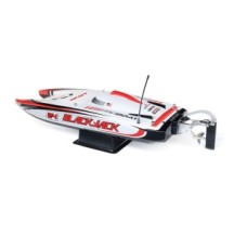Pro Boat Blackjack 24" V2 Catamaran Brushless: RTR Vegas Offshore PRB08049T2