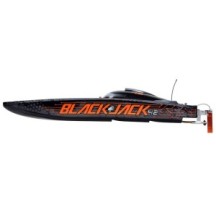 Pro Boat Blackjack 42" 8S Brushless Catamaran RTR: Black-Orange PRB08043T1