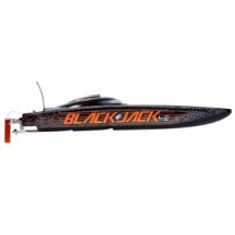Pro Boat Blackjack 42" 8S Brushless Catamaran RTR: Black-Orange PRB08043T1