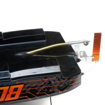 Pro Boat Blackjack 42" 8S Brushless Catamaran RTR: Black-Orange PRB08043T1