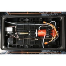 Pro Boat Blackjack 42" 8S Brushless Catamaran RTR: Black-Orange PRB08043T1
