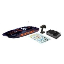 Pro Boat Blackjack 42" 8S Brushless Catamaran RTR: Black-Orange PRB08043T1