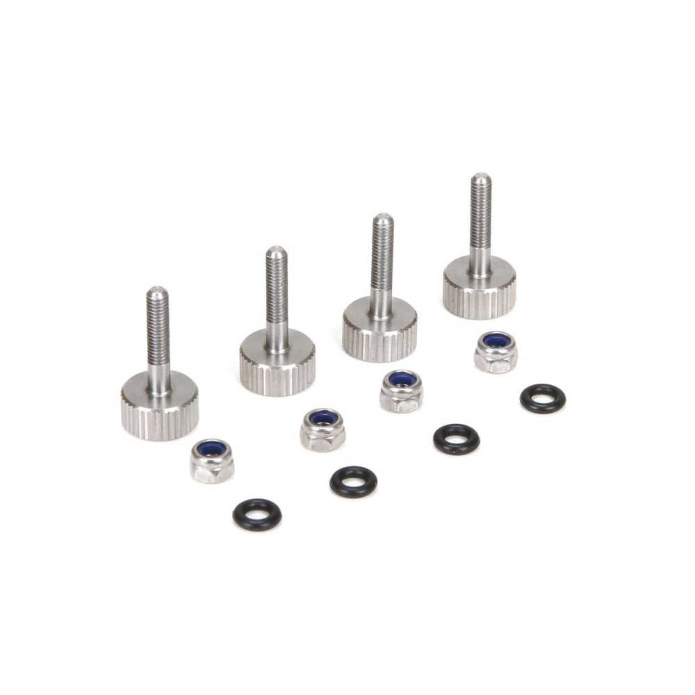 Pro Boat Canopy Thumb Screws (4): Zelos 36 Twin PRB286030