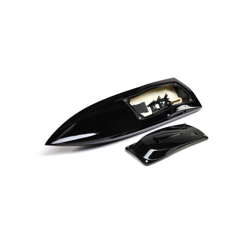 Pro Boat Hull and Canopy Set Black: Impulse 32 PRB281096 Pro Boat Hull and Canopy Set Black: Impulse 32 PRB281096