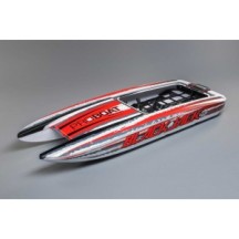 Pro Boat Hull with Inserts White: Blackjack 42 PRB281123