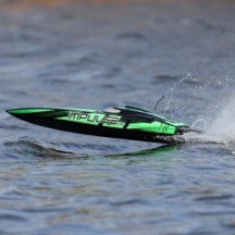 Pro Boat Impulse 32" Brushless Deep-V RTR with Smart Black-Green PRB08037T1