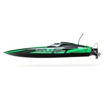 Pro Boat Impulse 32" Brushless Deep-V RTR with Smart Black-Green PRB08037T1