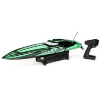 Pro Boat Impulse 32" Brushless Deep-V RTR with Smart Black-Green PRB08037T1