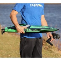 Pro Boat Impulse 32" Brushless Deep-V RTR with Smart Black-Green PRB08037T1