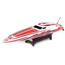 Pro Boat Impulse 32" Brushless Deep-V RTR with Smart White-Red PRB08037T2