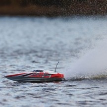 Pro Boat Impulse 32" Brushless Deep-V RTR with Smart White-Red PRB08037T2
