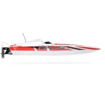 Pro Boat Impulse 32" Brushless Deep-V RTR with Smart White-Red PRB08037T2