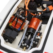 Pro Boat Impulse 32" Brushless Deep-V RTR with Smart White-Red PRB08037T2