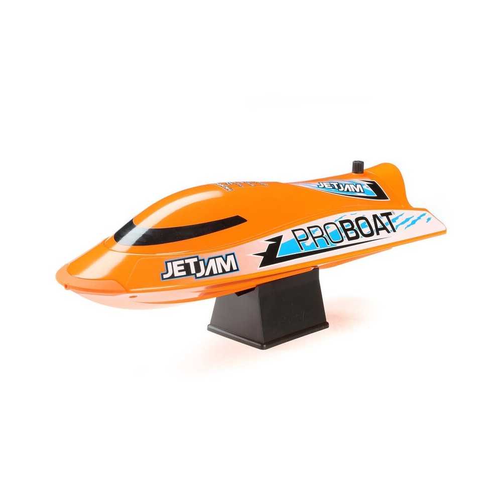 Pro Boat Jet Jam V2 12" Self-Righting Pool Racer Brushed RTR Orange PRB08031V2T1 Pro Boat Jet Jam V2 12" Self-Righting Pool Racer Brushed RTR Orange PRB08031V2T1