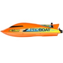 Pro Boat Jet Jam V2 12" Self-Righting Pool Racer Brushed RTR Orange PRB08031V2T1