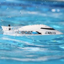 Pro Boat Jet Jam V2 12" Self-Righting Pool Racer Brushed RTR White PRB08031V2T2
