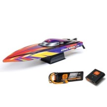 Pro Boat Sonicwake 24" Self-Righting Brushless Deep-V RTR (Battery & Charger Included) Red PRB-1992T1