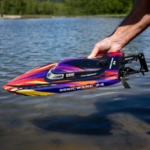 Pro Boat Sonicwake 24" Self-Righting Brushless Deep-V RTR (Battery & Charger Included) Red PRB-1992T1