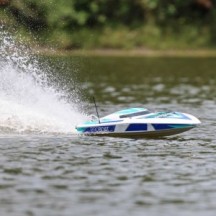 Pro Boat Sonicwake V2 36" Self-Righting Brushless Deep-V RTR White PRB08032V2T2